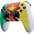 Cameroon Flag Distressed PS5 DualSense Edge Pro Controller Skin